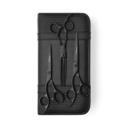 Matsui Linkshand Mattschwarz Aichei Offset Dreier-Set