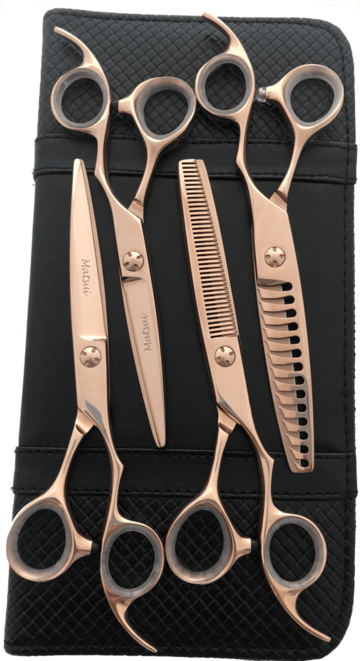 Matsui Roségold Vierer-Set