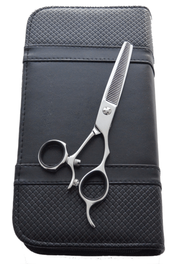 Matsui Silber Modellierschere mit beweglichem Daumenauge (40 zahnig)